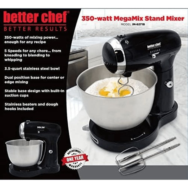 Better Chef 350W Classic Stand Mixer